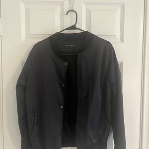 Brandy Melville Black Bomber Jacket